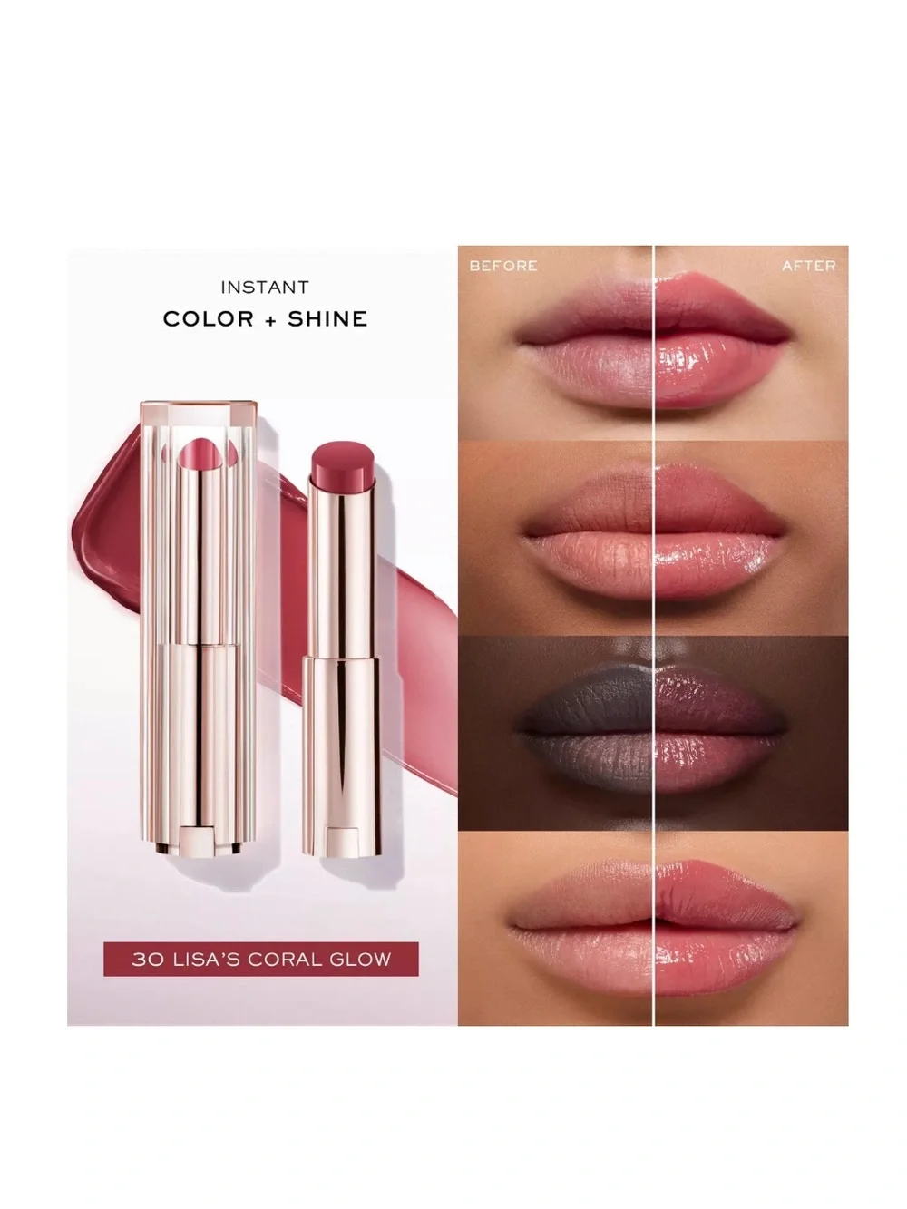 Lancôme Lip Idôle Butterglow Hydrating Lip Balm Bundle of 2